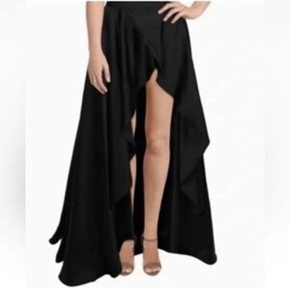 JAYGODFREY Dresses & Skirts - Jay Godfrey Gavin Overlay Skirt Maxi High Low Formal 0 Prom Wedding Homecoming